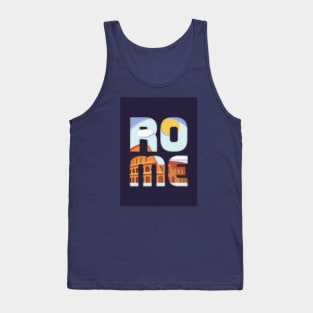 Rome Cityscape Tank Top